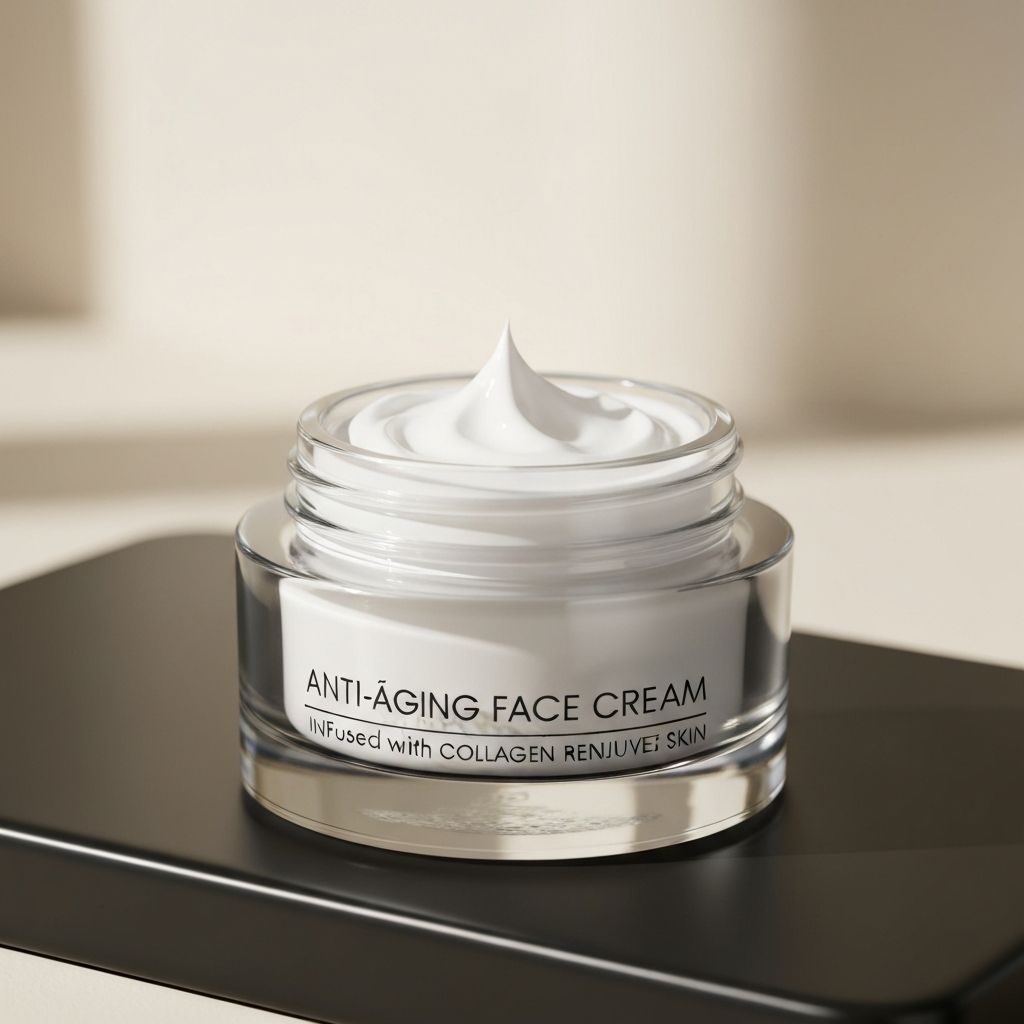 Crema antiedad con colágeno